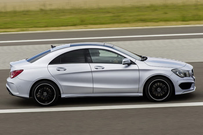 Mercedes CLA compact saloon photo gallery